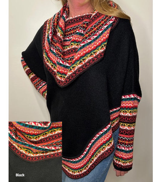 Alpaca Wool Poncho
