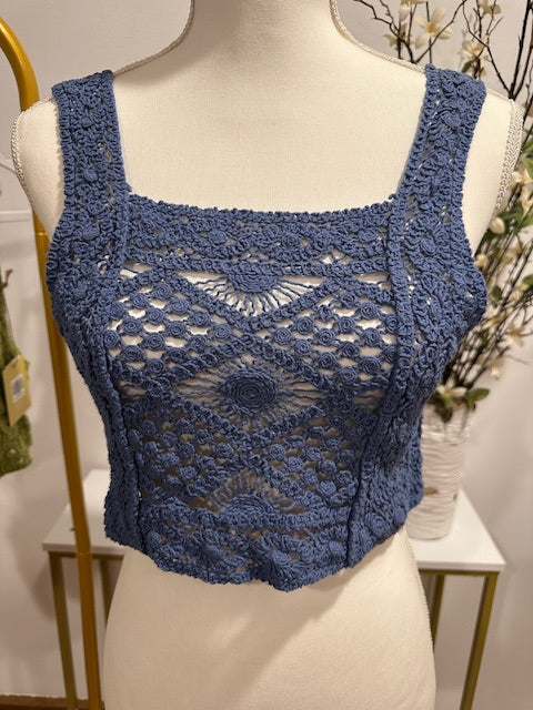 Crochet Tank Crop
