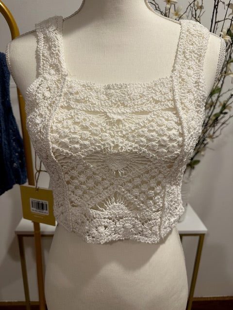 Crochet Tank Crop