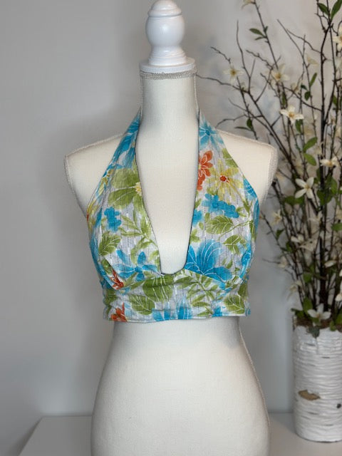Reversible Denim Halter
