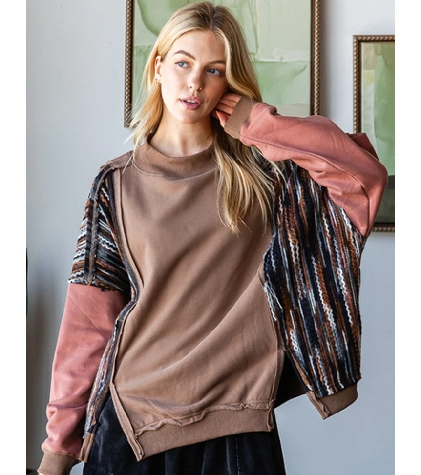 Side Slit Pullover