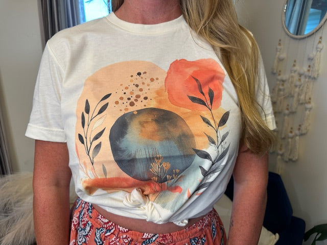 Boho Flower Tee