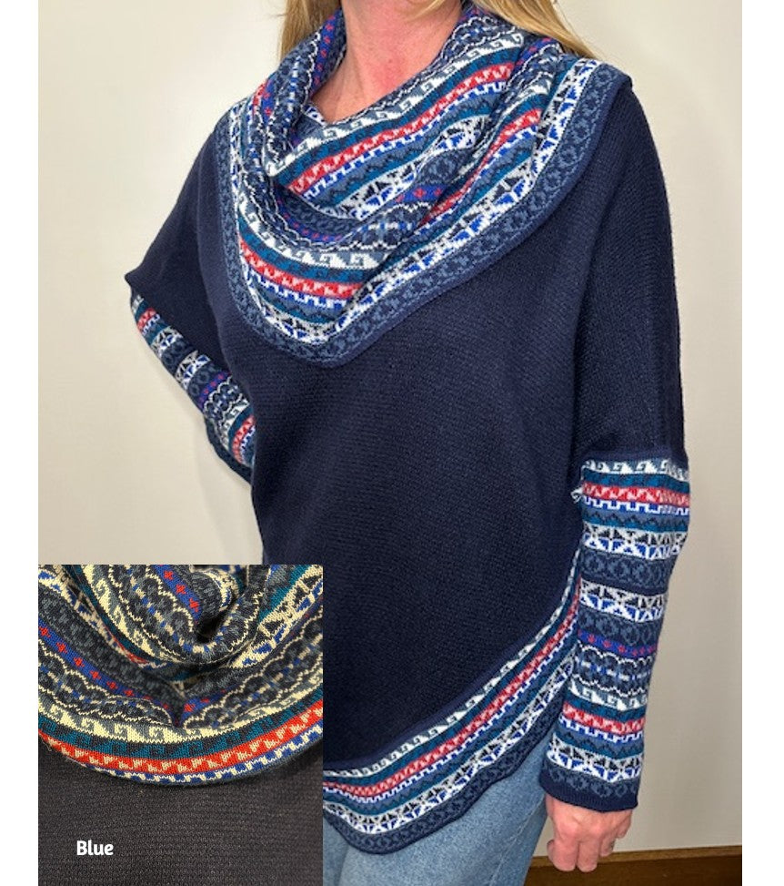 Alpaca Wool Poncho