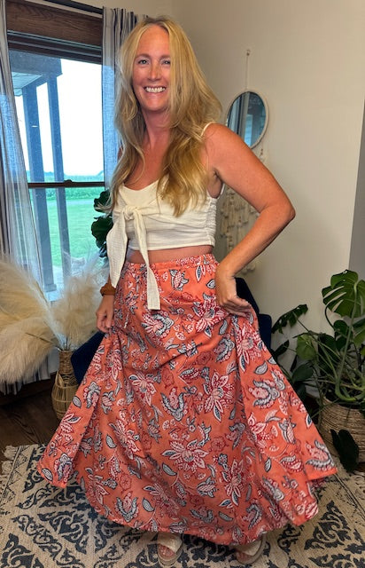 Flowy Cotton Skirt