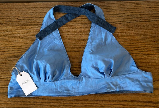 Reversible Denim Halter