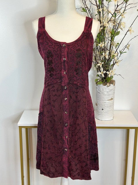Mini Button Down Dress