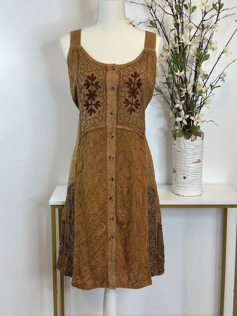 Mini Button Down Dress